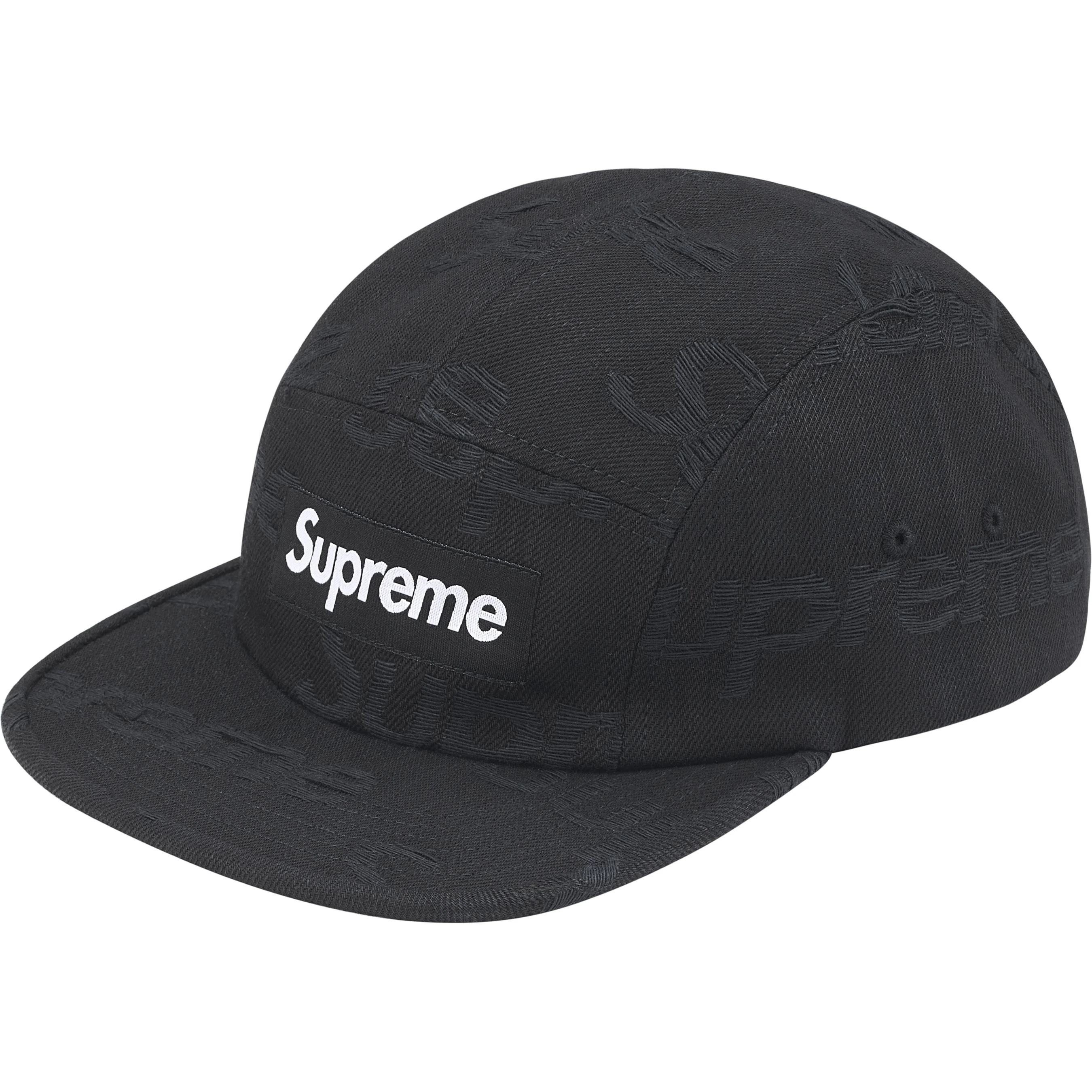 Jacquard Logos Denim Camp Cap view 6